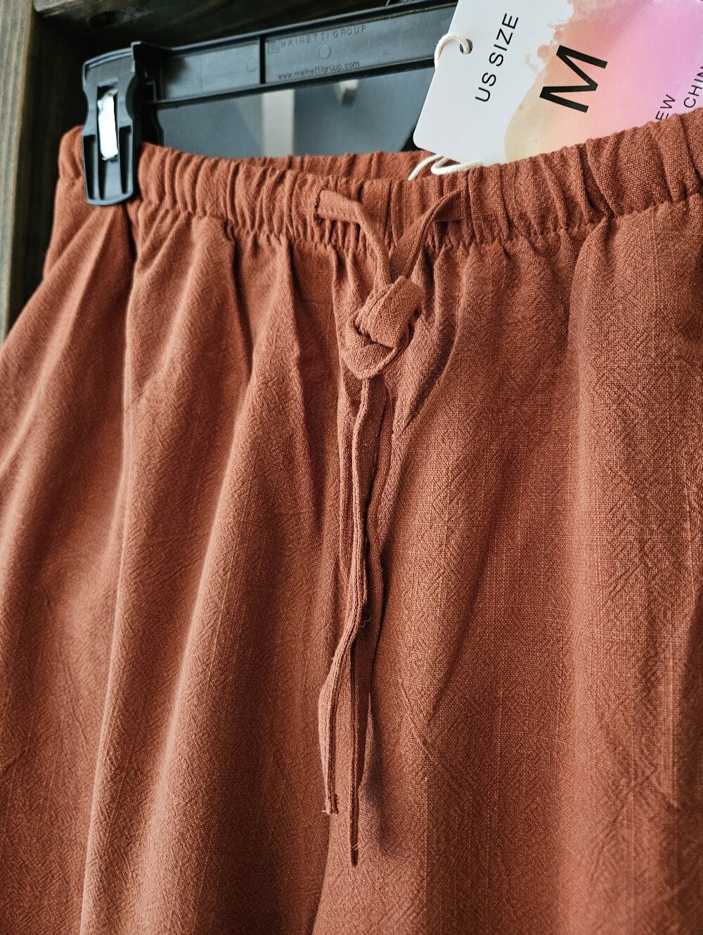 NWT Wide Leg Women’s Pants in Rust - Size M - Picture 2 of 5
